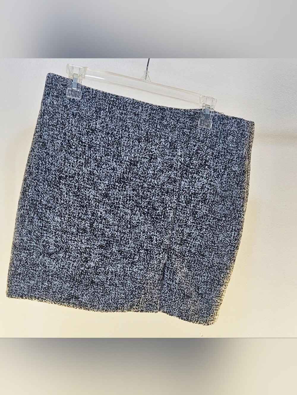Windsor Black and White Tweed Mini Skirt